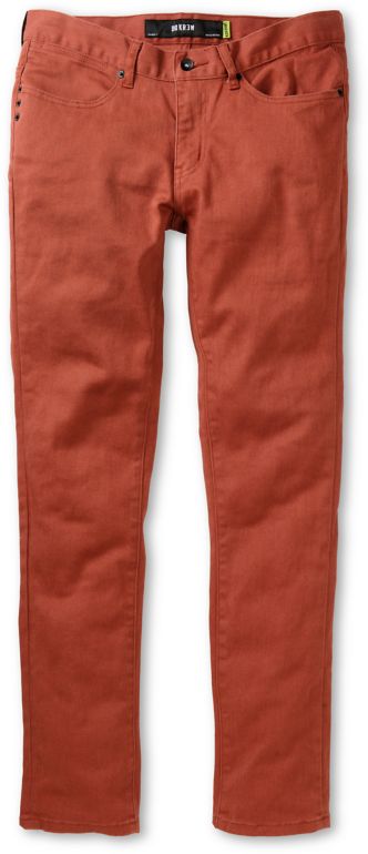 KR3W K Skinny Light Red Jeans