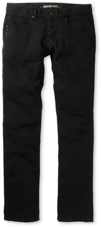 KR3W Jet Black K Skinny Jeans