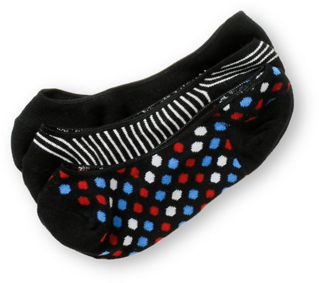 Empyre Girls 3-Pack Havana No Show Socks