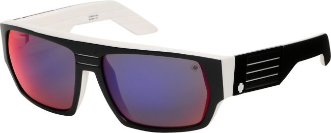 Spy Sunglasses Blok Whitewall Grey & Navy Spectra Sunglasses