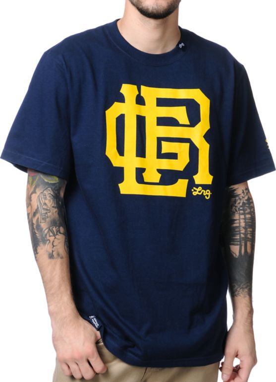 LRG Pastime Navy Tee Shirt