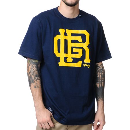 LRG Pastime Navy Tee Shirt