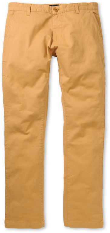 Obey Layover Cinnamon Slim Fit Chino Pants