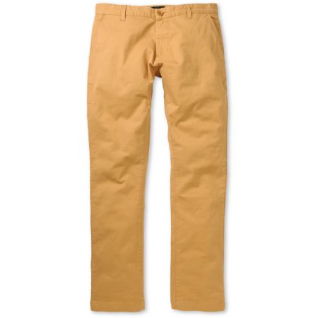 Obey Layover Cinnamon Slim Fit Chino Pants
