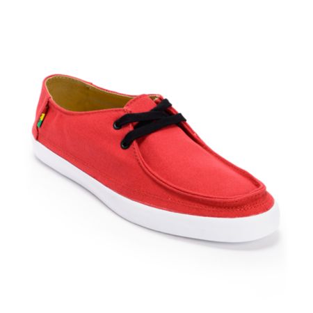 Vans Rata Vulc Rasta Chili Pepper Red  Shoe