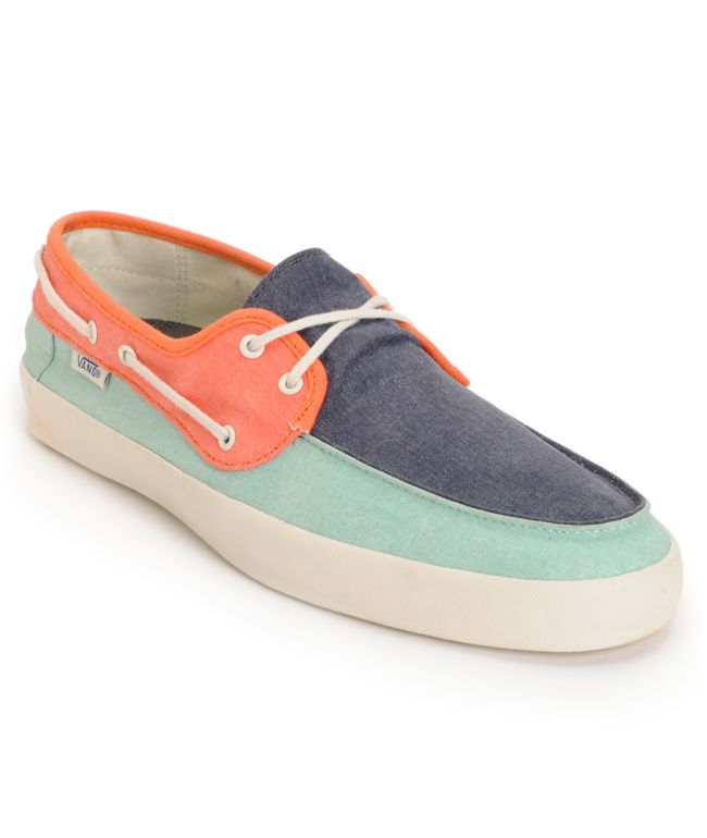 Vans Chauffeur 80s Tri Tone Boat Shoe