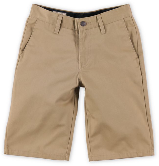 Volcom Boys Frickin Khaki Chino Shorts