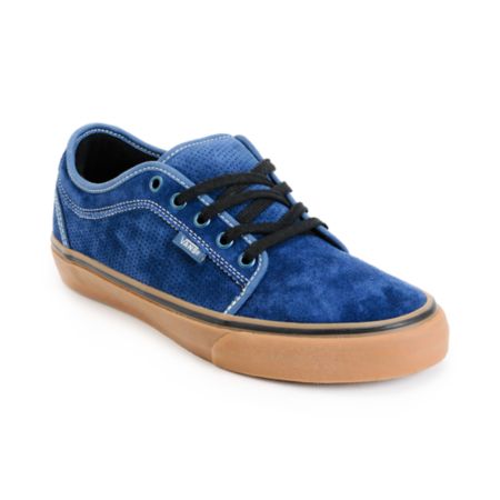 Vans Chukka Low Navy & Gum Skate Shoe