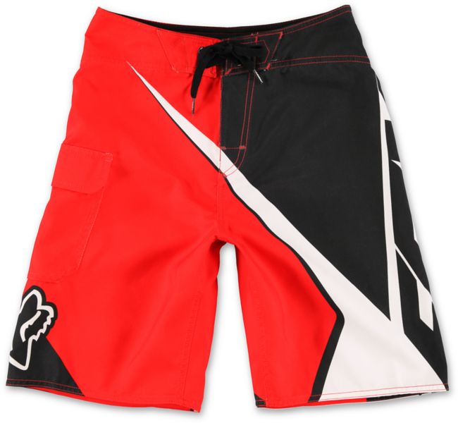 Fox Boys Spike Sym Red Board Shorts