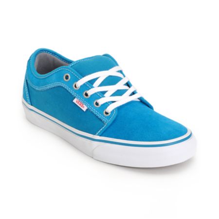 Vans Chukka Low Lagoon Blue Skate Shoe