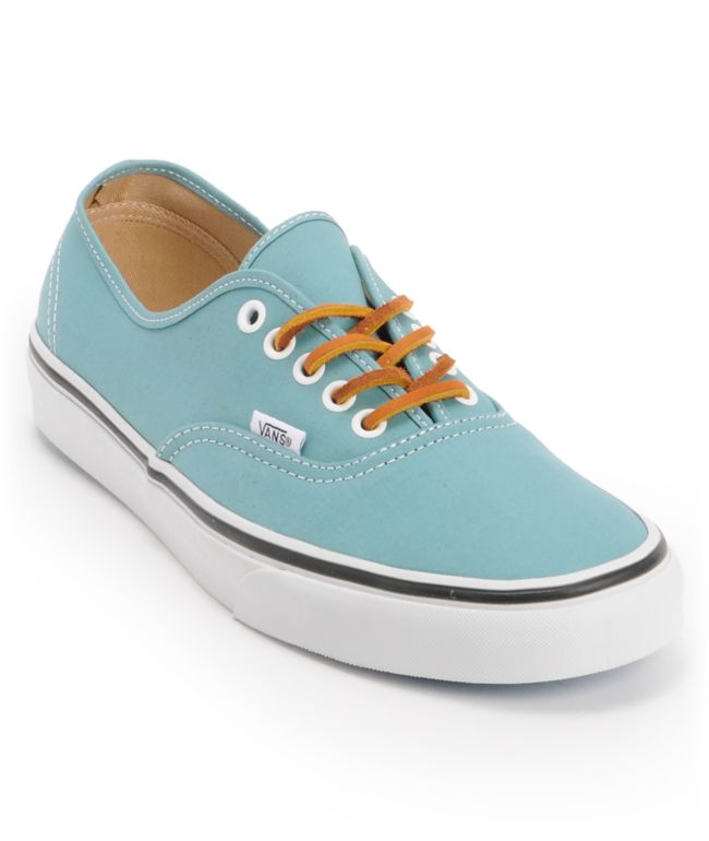Vans Authentic Twill Porcelain Blue & True White Shoe