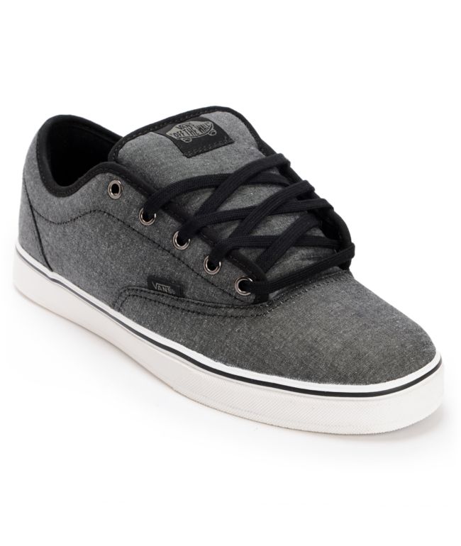 Vans AV Era 1.5 Chambray Black Skate Shoe