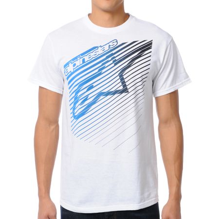 Alpinestars Eclipse White Tee Shirt