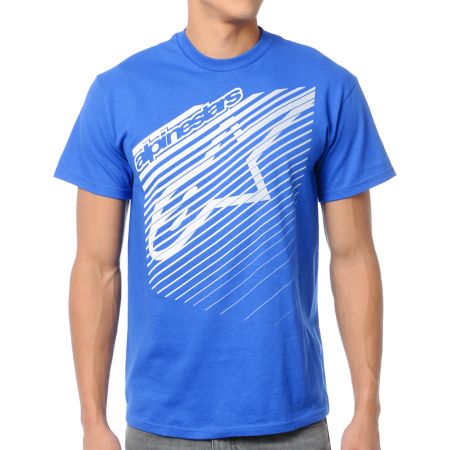 Alpinestars Eclipse Blue Tee Shirt