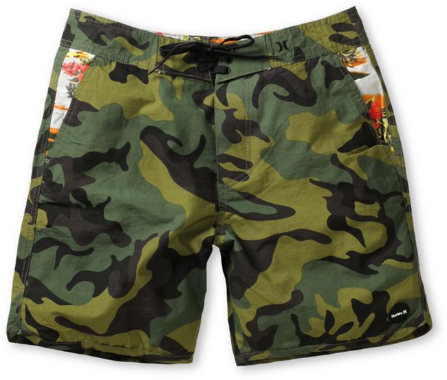 Hurley Cool By The Pool Camo Hybrid Shorts