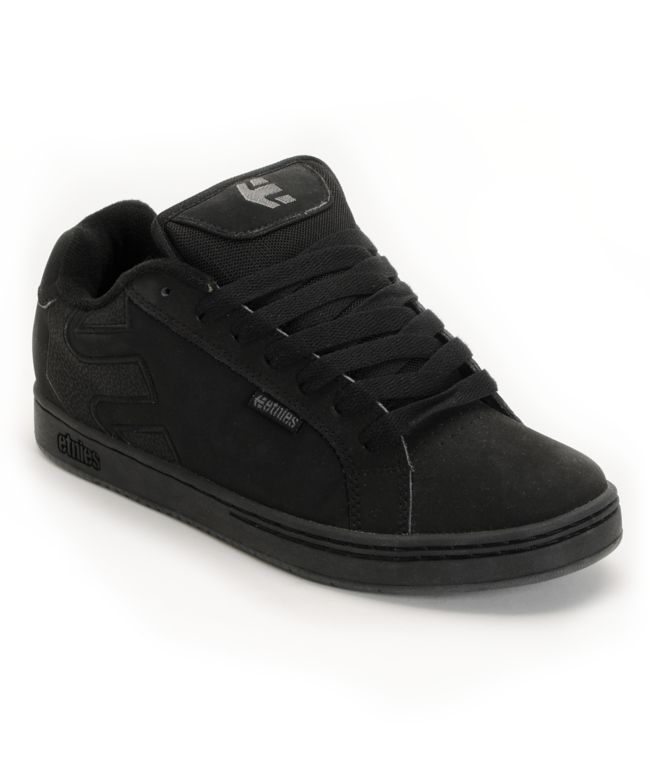 Etnies Fader Black & Dirty Wash Skate Shoe