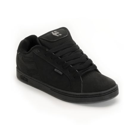 Etnies Fader Black & Dirty Wash Skate Shoe