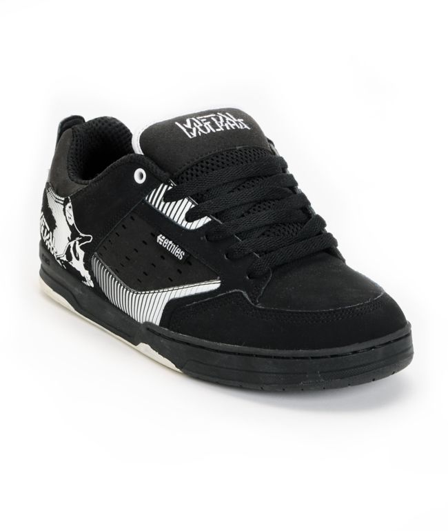 Etnies x Metal Mulisha Cartel Black & White Shoe