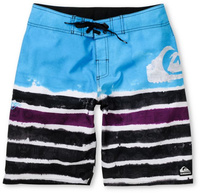 Quicksilver Cypher Roam Blue & Black 21 Board Shorts