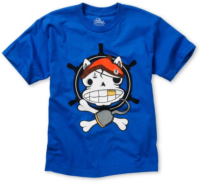 A-Lab Boys Powder Monkey Blue Tee Shirt