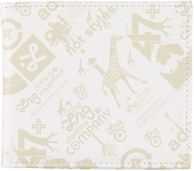 LRG Core Collection White Bi-Fold Wallet