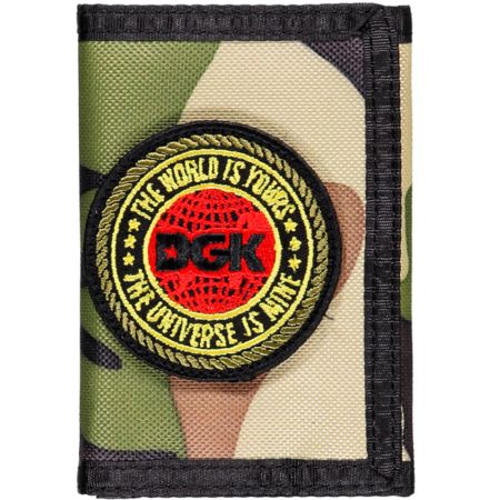 DGK Universe Camo Tri-fold Wallet
