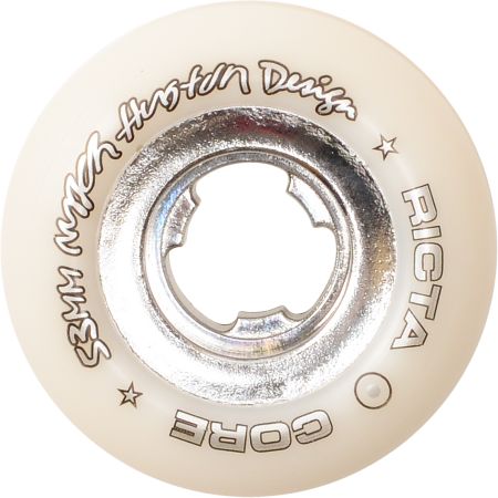 Ricta Nyjah Chrome Core White 53mm Skateboard Wheels