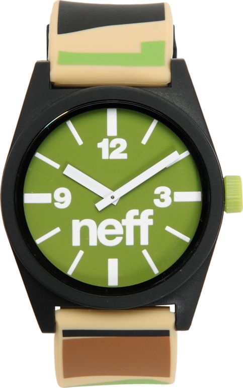 Neff Daily Camo & Olive Analog Watch