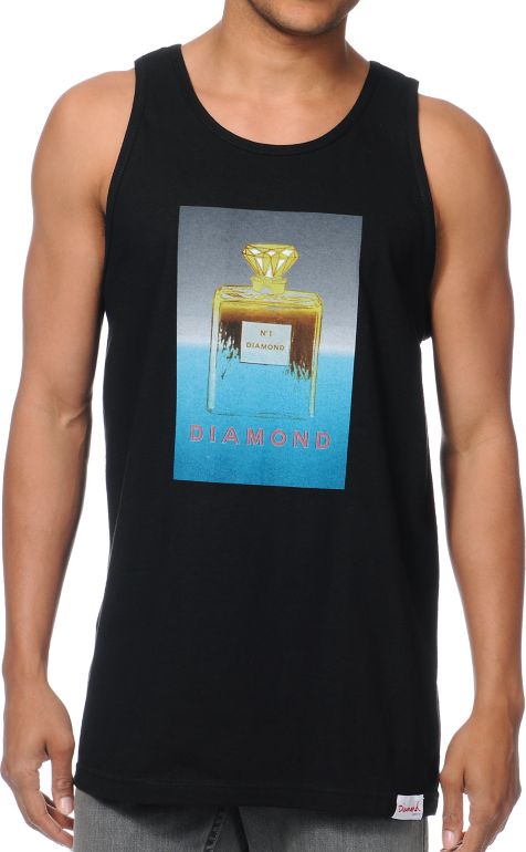 Diamond Supply No. 1 DMND Black Tank Top