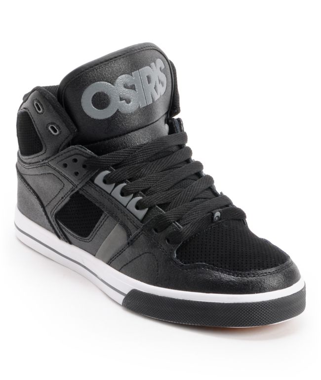 Osiris NYC 83 Black, Charcoal, & White Skate Shoe