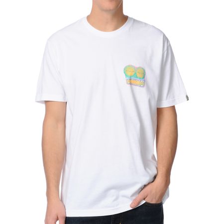Summer Teeth Terror Toad White Tee Shirt