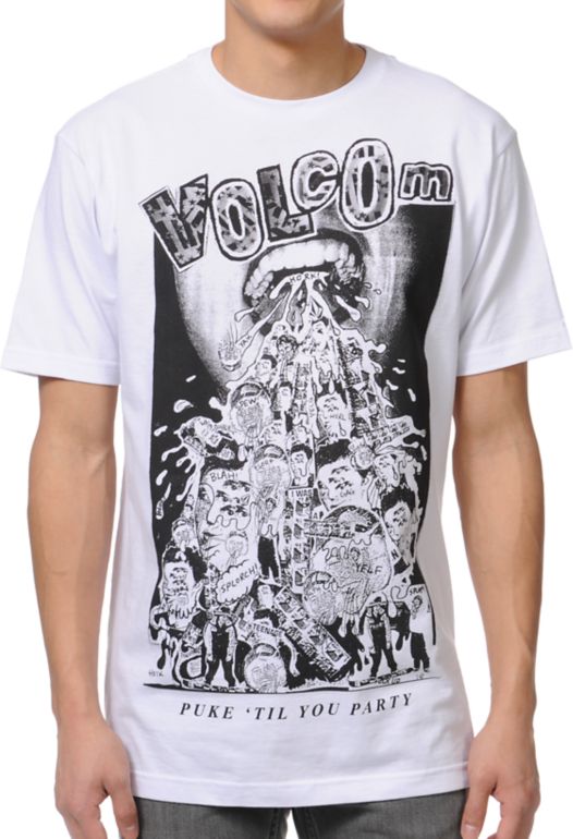 Volcom Hork White Tee Shirt