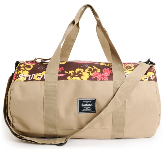 Herschel Supply x Stussy Sutton Khaki Duffle Bag