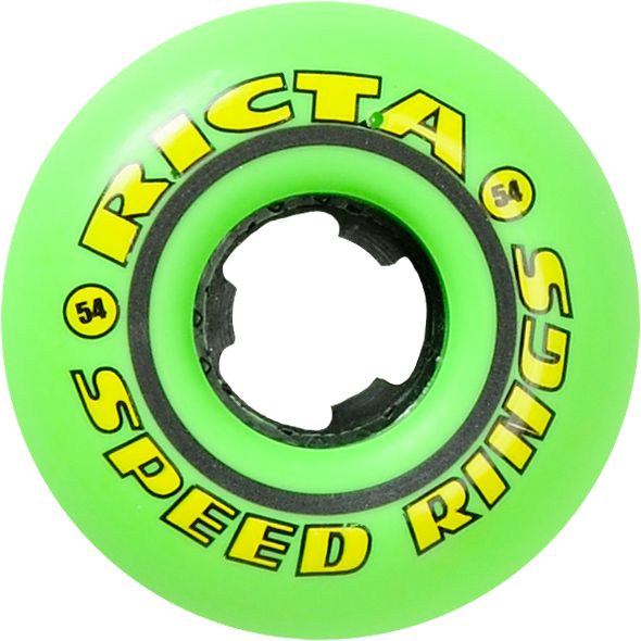 Ricta Speedrings Green 54mm Skateboard Wheels