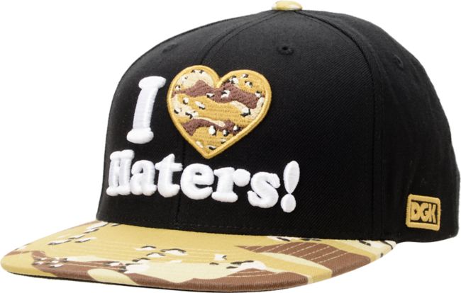 DGK Haters Desert Camo Snapback Hat