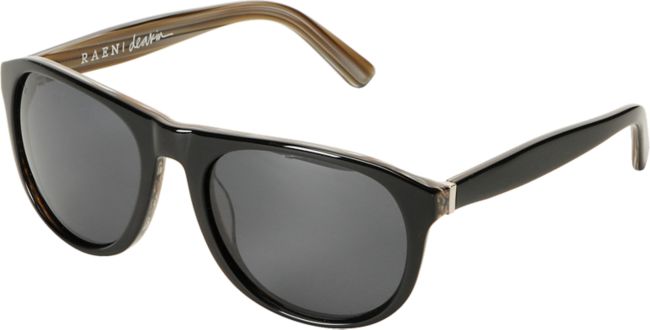 RAEN Optics Deakin Wood Grain & Black Polarized Sunglasses