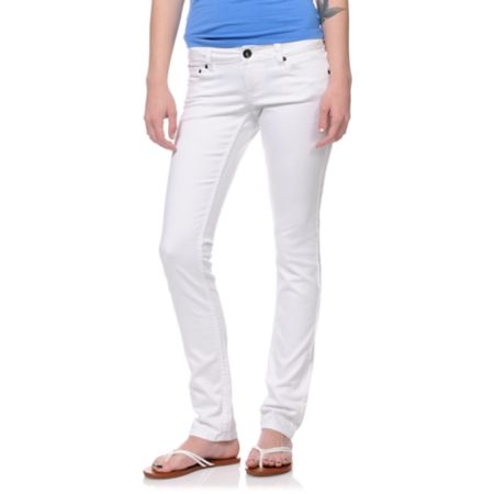 Empyre Girls Hannah White Skinny Jeans