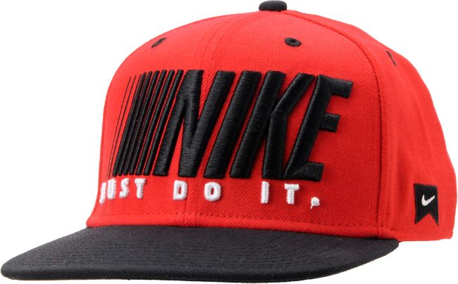 Nike Step And Repeat Black & Red Snapback Hat