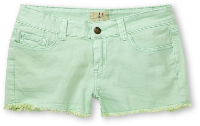 Lost Doll Seafoam Mint Green Cut Off Shorts