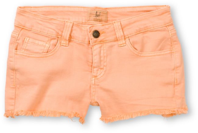 Lost Doll Tarte Coral Cut Off Shorts