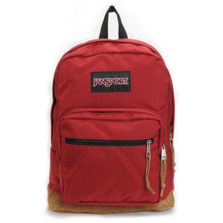 Jansport Right Pack Red Laptop Backpack