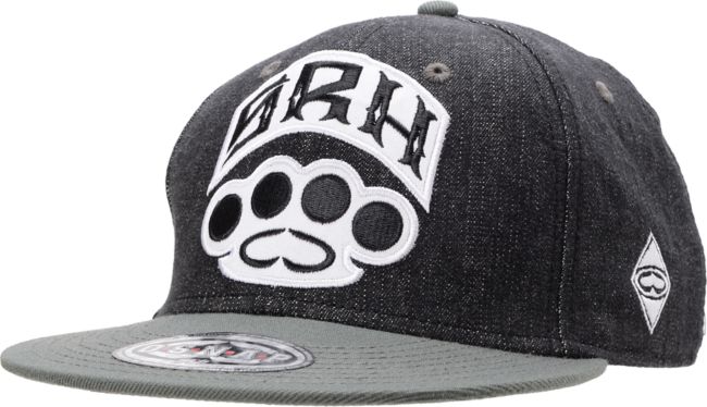 SRH Tactics Black, Grey & White Snapback Hat