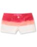 Tinsel Town Pink Dip Dye Cut Off Denim Shorts