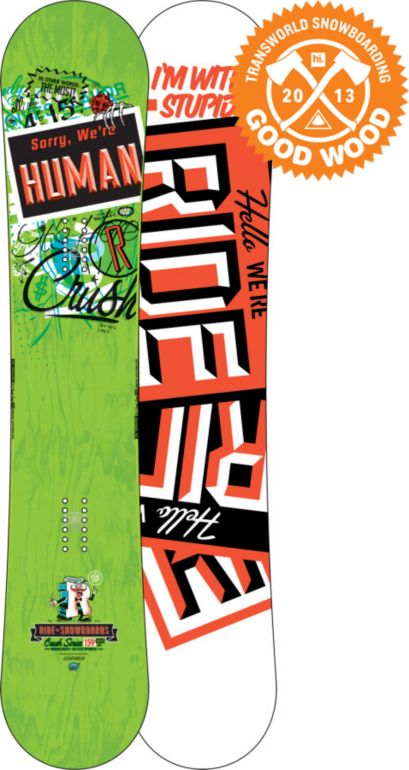 Ride Snowboards Crush 159cm Wide Snowboard 2013