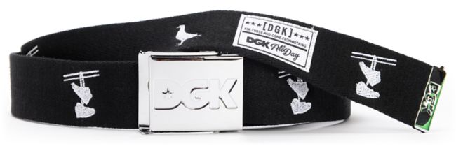 DGK Iconic Black Scout Belt