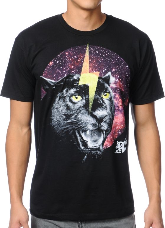 A-Lab Special Cat Black Tee Shirt