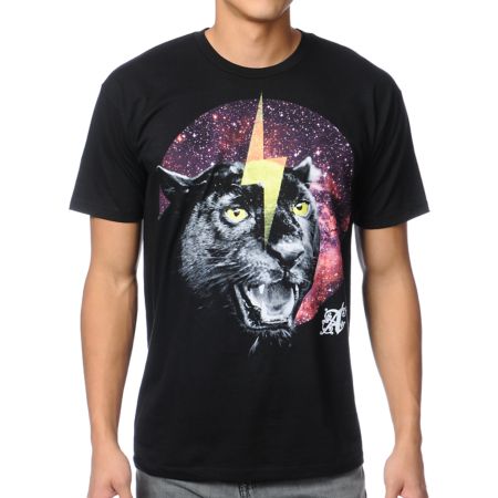 A-Lab Special Cat Black Tee Shirt
