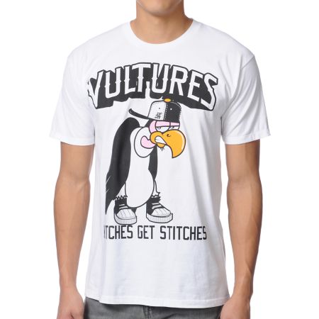 A-Lab Stitches White Tee Shirt