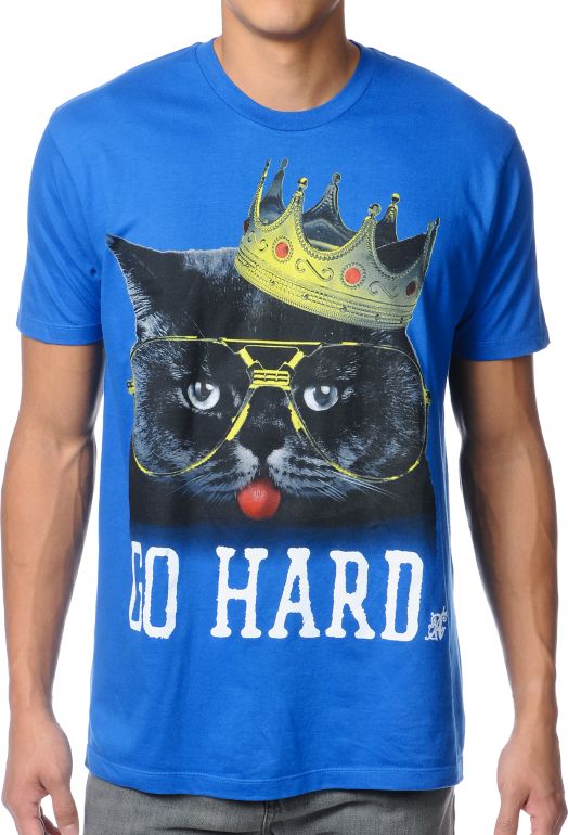 A-Lab Big Kat Blue Tee Shirt