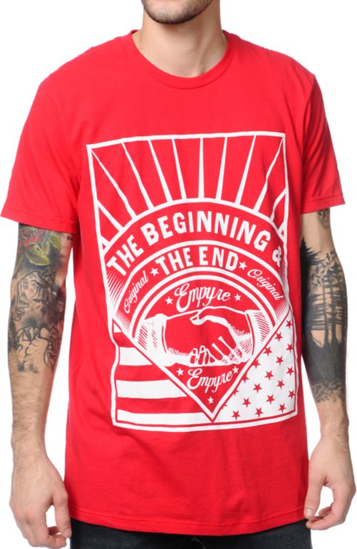Empyre The Beginning Red Tee Shirt